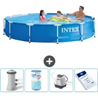 Intex Frame Pool Rund - 366x76 cm - 5-teilig S41742