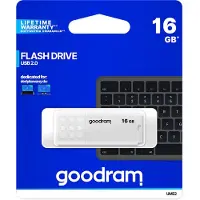 Goodram UME2 UME2-0160W0R11 Pendrive (16 GB, USB 2.0, weiss)