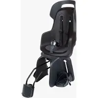 Bobike GO Maxi Neigbarer Frame Mount Fahrradsitz, Urban Black