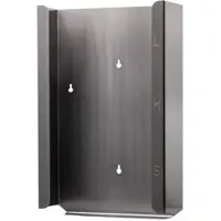 Ampri Handschuhspender Edelstahl TRIO 258 x 392 x 96 mm für 3 Handschuhboxen