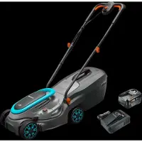 Gardena PowerMax 32/18V P4A Solo + Bosch Starterset 18V 4,0 Ah