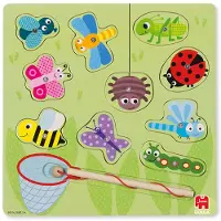 Jumbo Goula Magnetisches Insektenspiel 11-teilig