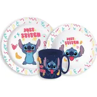 Disney Lilo & Stitch Palms Geschirrset Mikro Kunststoff