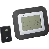 Grundig Wetterstation - mit Thermometer - schwarz
