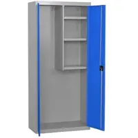 Simon Rack Aktenschrank, Mehrzweckschrank, Stahl-Aufbewahrungsschrank, 0 Ebenen, Doppeltüren, Schloss - Simonlocker