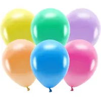Party Deco Eco Balloons 26cm metallic, mix (1 pkt / 100 pc.)