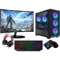 VIST Athena PC Gaming Ryzen 9 5950X - RAM 32GB - RTX 5060 - SSD 1TB M.2 - WIFI - 27" - Windows 11 Pro