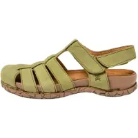 El naturalista Unisex. 2586213G1005_0G3 Ledersandalen N5862 Tabernas grün (44), Wohnung, Klettverschluss, Lässig
