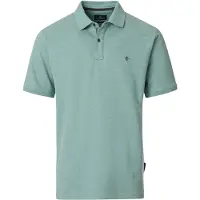 Casamoda Poloshirt Stretch Melange Grün - XXL