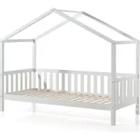 Vipack Bett Hausbett Dallas One 90x200 cm Weiß