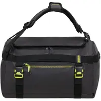 American Tourister Urban Track Duffle/Backpack L Coated black/lime
