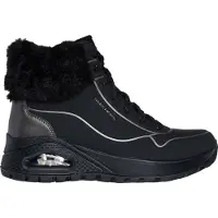 SKECHERS Damen Winter Boots/ High Sneaker/ Stiefeletten FALL SHIMMER Schwarz Synthetik Größe: 36