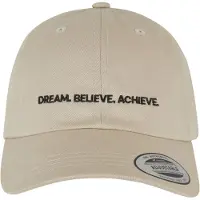 Miss Tee Flex Cap "Dream Believe Achieve Cotton Twill Cap"