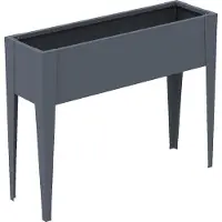 Westmann Vedura L Metall Balkon Hochbeet Anthrazit