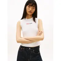 Tommy Hilfiger Weiße Baumwolle Damen Tanktop