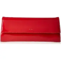 PICARD Leder Schultertasche Clutch Auguri Shoulderbag Red / Lack rot