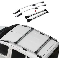 Omac Dachreling + Dachträger für Fiat Fiorino Qubo Nemo Peugeot Bipper 2008-2022 Grau