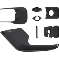 Haibike All Mtn E-bike-motorschutzabdeckungsset Silber Silber One Size
