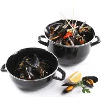 Hendi Muscheltopf Mit Deckel 3,4 Liter