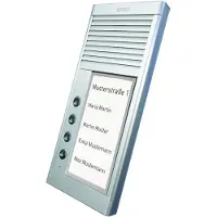AGFEO DoorSpeak 4, Kabelgebunden, IP33, Silber, Wand, 115 mm, 235 mm