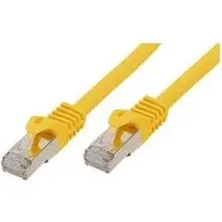 Shiverpeaks RJ45 Patchkabel m. CAT 7 Rohkabel PIMF gelb 7,5m