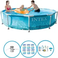 Intex Pool Metal Frame 305x76 cm - Pool-Paket