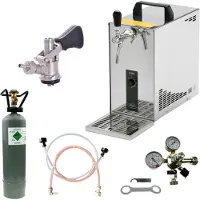 BieTal Bierkühler Bier Zapfanlage 35 L/h KOMPLETTSET - KEG Korb - CO2 2 kg