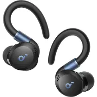 Soundcore Sport X20, kabellose Workout Kopfhörer, drehbare und ausziehbare Ohrhaken, tiefer Bass, IP68 wasserdicht, staubdicht, 48h Play, Sport Kopfhörer