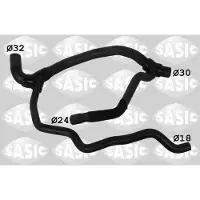 SASIC Kühlerschlauch Wasserschlauch für RENAULT KANGOO (KC0/1) 3404036