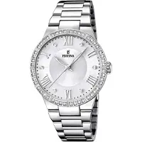 Festina Trend Damen Armbanduhr Mademoiselle Edelstahl F16719/1