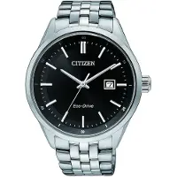 Citizen Elegant silber Eco-Drive Herrenuhr BM7251-88E