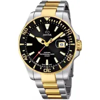 Jaguar J863_D Herren-Armbanduhr, Edelstahl-Gehäuse, Metall-Armband