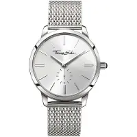Thomas Sabo Uhr für Damen mit Quarzwerk und Edelstahl-Meshband