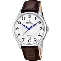 Festina Armbanduhr Date ACERO CLASICO White