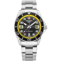 Swiss Alpine Military Herren Uhr Analog Quarz 7029.1138SAM Edelstahl
