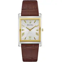 Bulova 98B430 Herren-Armbanduhr Quarz Sutton Zweifarbig