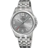 Festina Herrenuhr Titanium Armbanduhr Titan silber UF20696/2