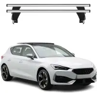 Menabo Dachträger Grundtäger für Cupra Leon IV 2020-2023 Pre-FL Alu Silber 2 tlg