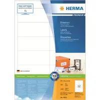 Herma Premium-Etiketten auf DIN A4-Blättern, 1200 Etiketten, 100 Bogen