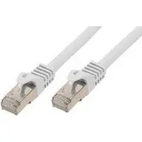 Shiverpeaks RJ45 Patchkabel m. CAT 7 Rohkabel PIMF weiß 7,5m