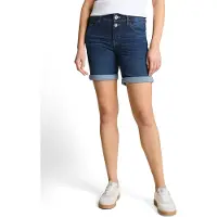 Tom Tailor Jeansshorts "ALEXA Slim" mit Aufschlag und Stretch
