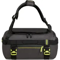 American Tourister Reisetasche Rucksack Urban Track Duffle / Backpack Coated 31L Black / Lime schwarz