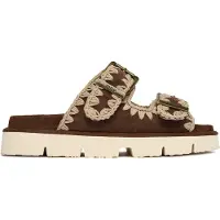 Mou Pantoletten MU.SW461005A Braun