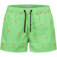 U.s. polo assn. . Herren Badeshorts mit Allover-Logo-Design