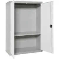 Simon Rack Aktenschrank, Mehrzweckschrank, Stahl-Aufbewahrungsschrank, 1 Ebenen, Doppeltüren, Schloss - Simonlocker