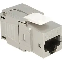 DeLOCK 86488, Abgewinkelt, Beige, RJ-45, LSA, 22/24, 37,4 mm