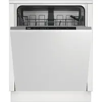 Beko DIN34320, Voll integriert, Standardgröße (60 cm), Schwarz, Berührung, LED, kalt