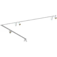 Licht-Erlebnisse Spot Strahler Metall GU10 verstellbar in Weiß Gold Modern