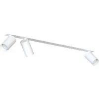 Licht-Erlebnisse Spot Strahler Aluminium Metall GU10 verstellbar Weiß 3-flammig länglich Modern