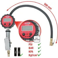 Ks Tools 515.1970 Digitaler Reifenfüllmesser 0-14 bar